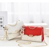 Bolso De Mano Para Mujer Crossbody Exquisit Cuadrado Pequeño Rojo