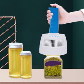 110V Handheld Induction Sealer,Electromagnetic Heating Plastic Bottle Sealing Machine Handheld,Power and Time Adjustable for Plastic Bottles,Glass Bottles