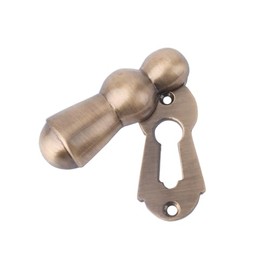 Dart Plain Bell Covered Escutcheon - Antique Brass