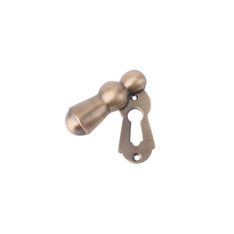 Dart Plain Bell Covered Escutcheon - Antique Brass