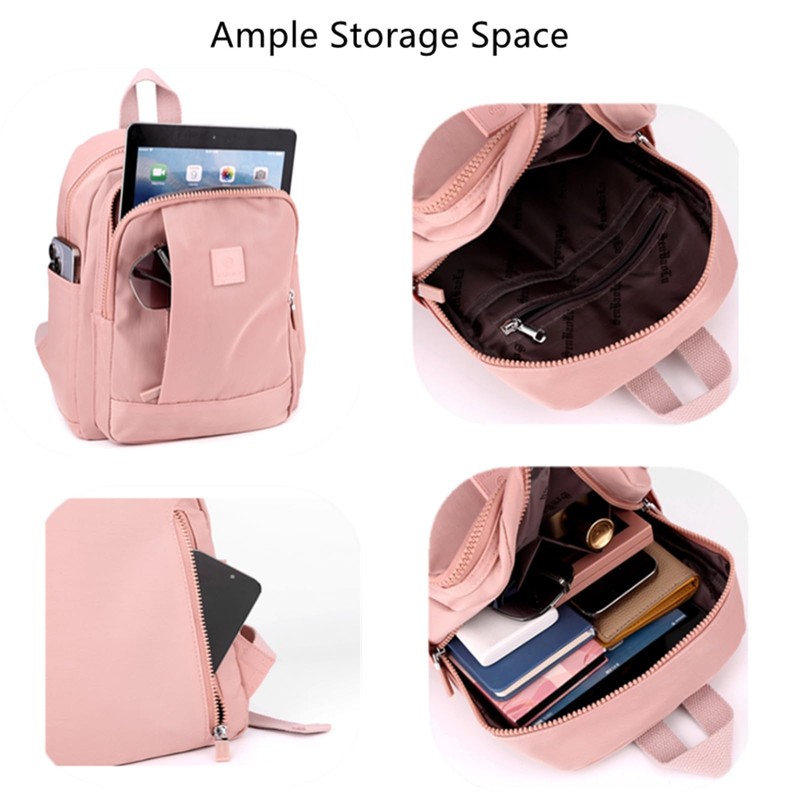 Wafybsre Mini Backpack for Women Small Lightweight Nylon Stylish Travel