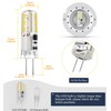 DiCUNO G4 LED Bulbs 12V 1.2W T3 10W Halogen Bulbs