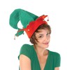Beistle 1-Pack Felt Elf Hat with Bells