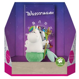 Pummeleinhorn PE11704 Zodiac Sign Aquarius, Multi-Colour