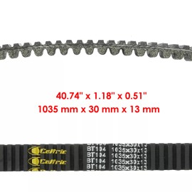 Caltric Drive Belt For Polaris RZR 800 EFI Except RZR S RZR 4  2008 - 2014 / 3211113