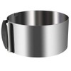 WIWAPLEX Anillo para tartas de 15,2 cm a 30,4 cm,