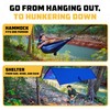 Wise Owl Outfitters 4in1 Hammock - Camping Hammock, Shelter Tarp,