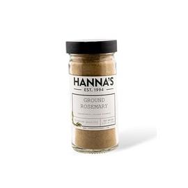 Hanna's Rosemary Ground, Premium Quality, 4 fl oz Jar