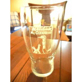 Guinness 12 oz. Beer Glass, Ostrich, My Goodness, My Guinness