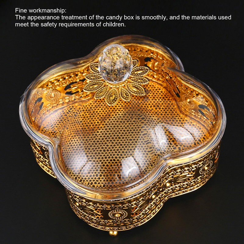 Cookie Jar, European Style Large Jar Sweet Jar with Compact