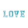 Proycon 4-Piece Clever LED Decoration Light Letters Love USB Multi-Coloured