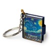 Van Gogh Noche Estrellada - Llavero de Libro con Imágenes