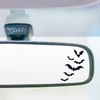 2 x Rear View Mirror Decal | Bat Decals for