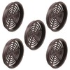 cyclingcolors 5x Ventilation Grille Exhaust Grille Outer Grille Round Total