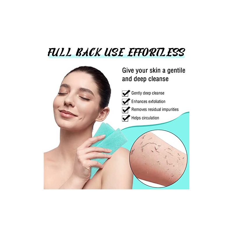 Piezas Fregadores Espalda Ducha Depurador Corporal Exfoliante Mangos Toalla Mano