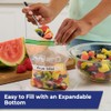 Hefty XL Press to Close Plastic Sandwich Expand and Fill