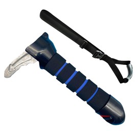 Xiciki Car Handle Assist for Elderly - Multifunction Car Grab Handle & Door Latch Handle, Portable 4-in-1 Vehicle Support Handles & Window Breaker for Seniors & Handicapped.