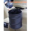 Ginsco 2 Gallons New Leakproof Car Trash Can, Compact Trash