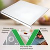 Acrylic Cutting Board with Counter Lip in Small, Large and