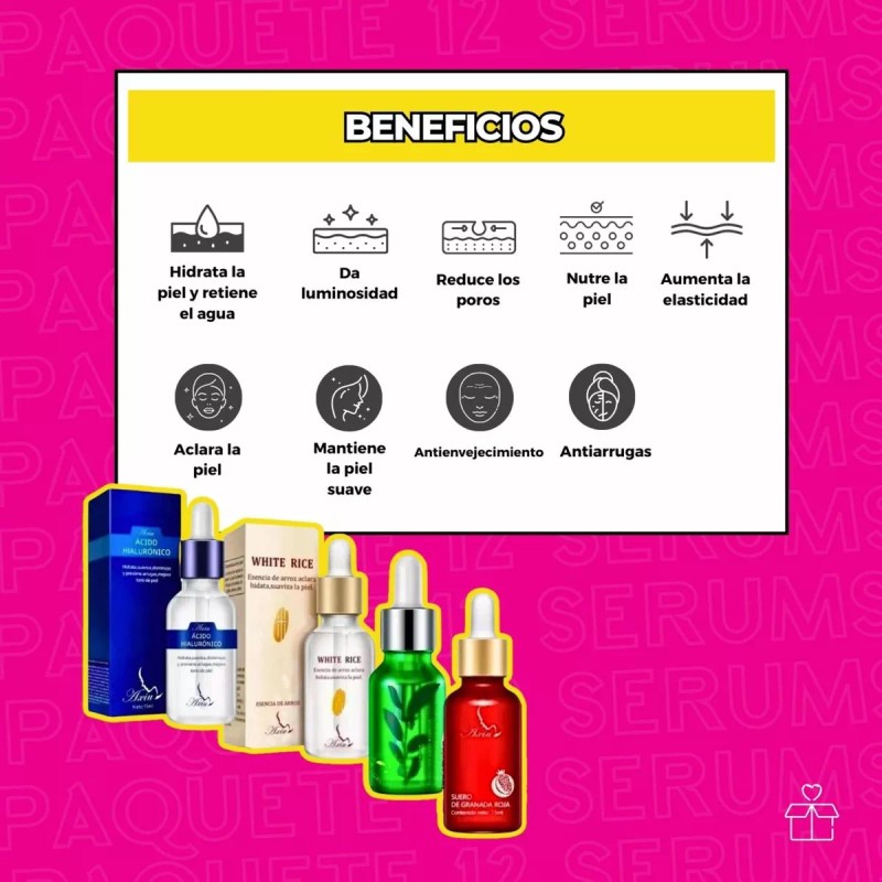 Axiu Serum De Arroz Blanco Hydra B5 Ácido Hialurónico Granada