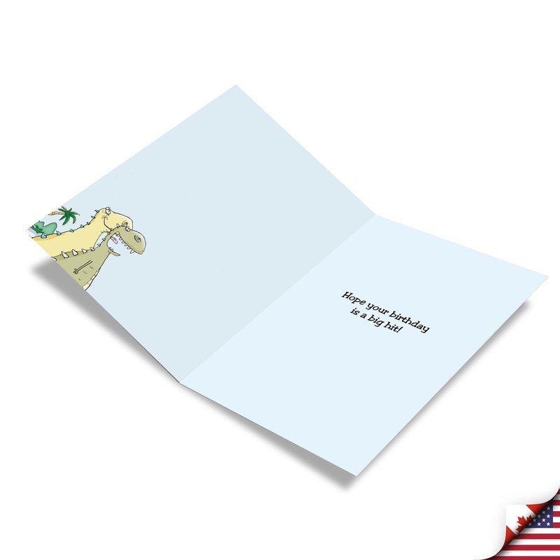NobleWorks - Funny Birthday Greeting Card with 5 x 7