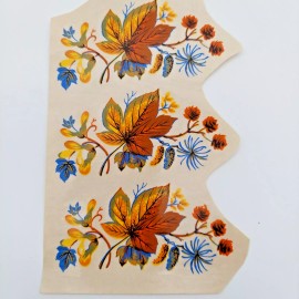 Unbranded Golden Maple Ceramic Decal - Lot of 12 Images