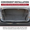 Envelope Style Automotive Elastic Trunk Mesh Cargo Net for Subaru