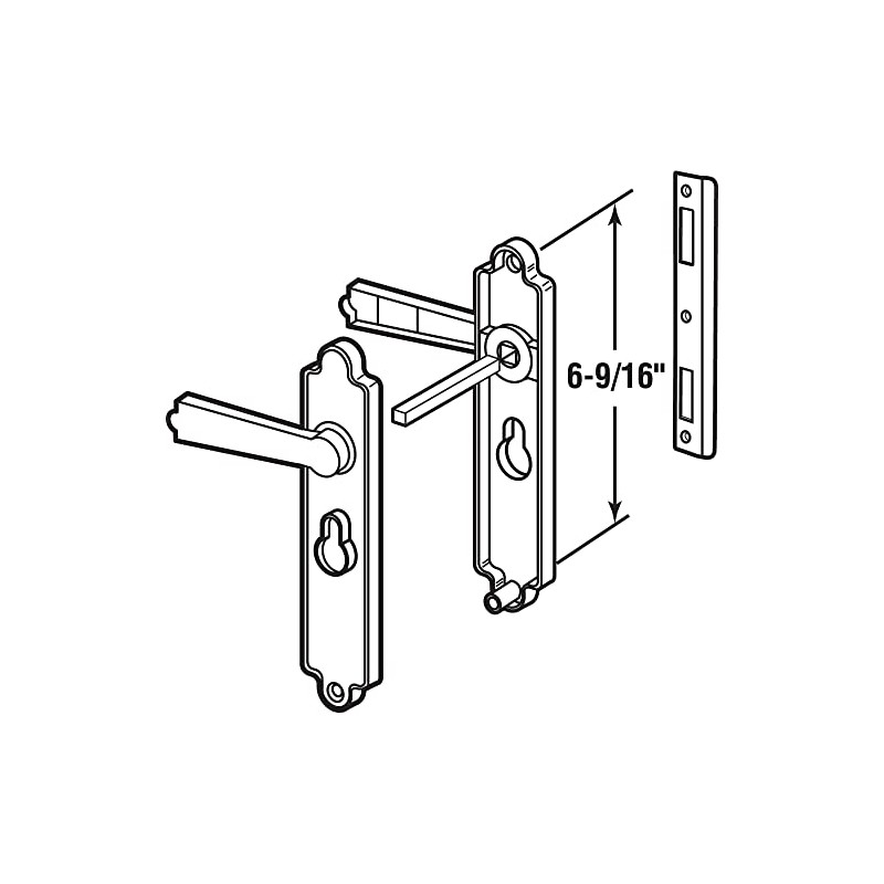 Prime-Line K 5063 Diecast Security Storm of Screen Door Lever