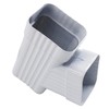 2X3 Rain Gutter Downspout Extensions Downspout Gutter Y Connector Gutter