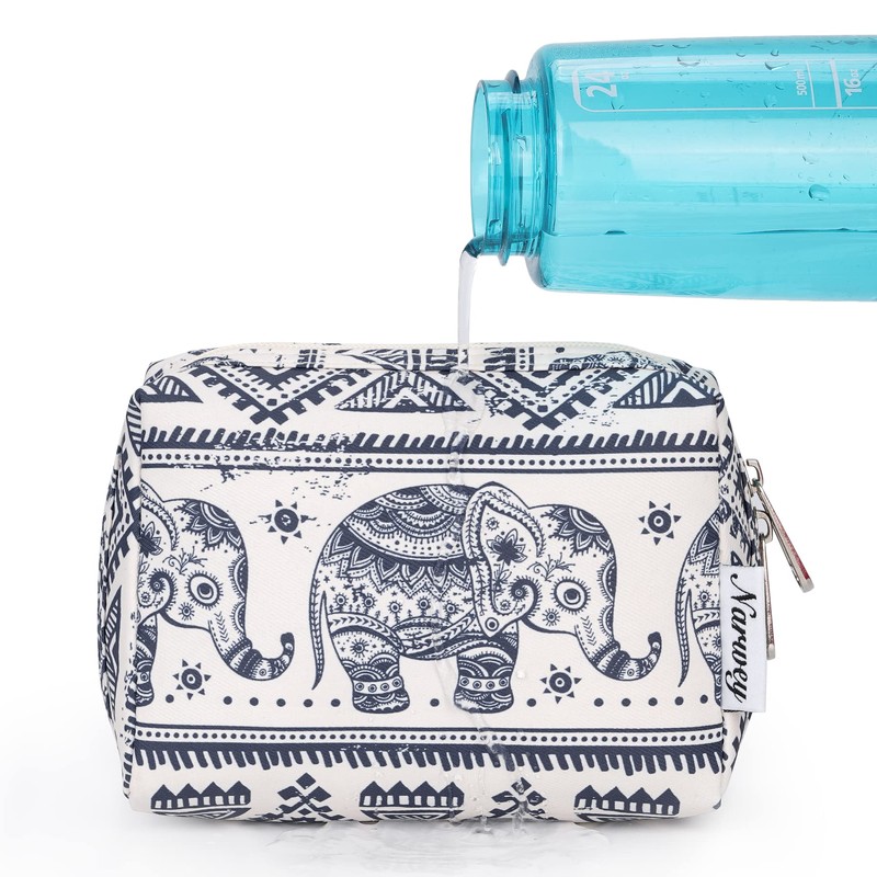 Small Makeup Bag for Purse Travel Makeup Pouch Mini Cosmetic