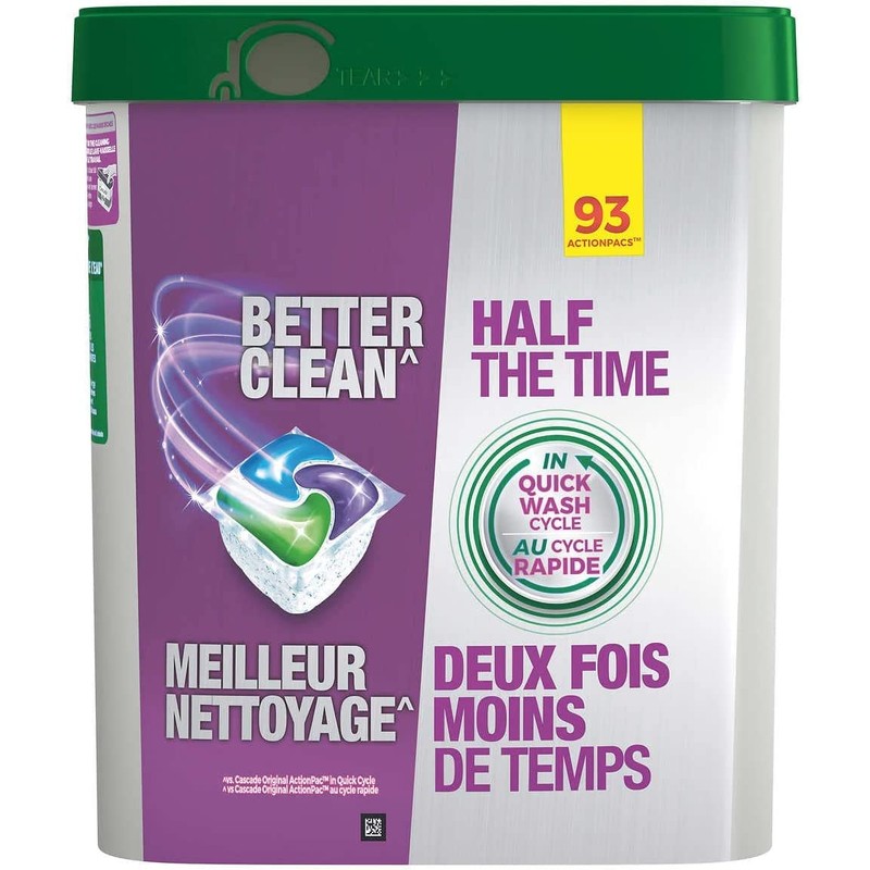 Cascade Platinum ActionPacs Dishwasher Detergent with Dawn, Fresh Scent -