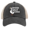 Funny Goose Hat Certified Silly Goose Hat Trucker Hat Men