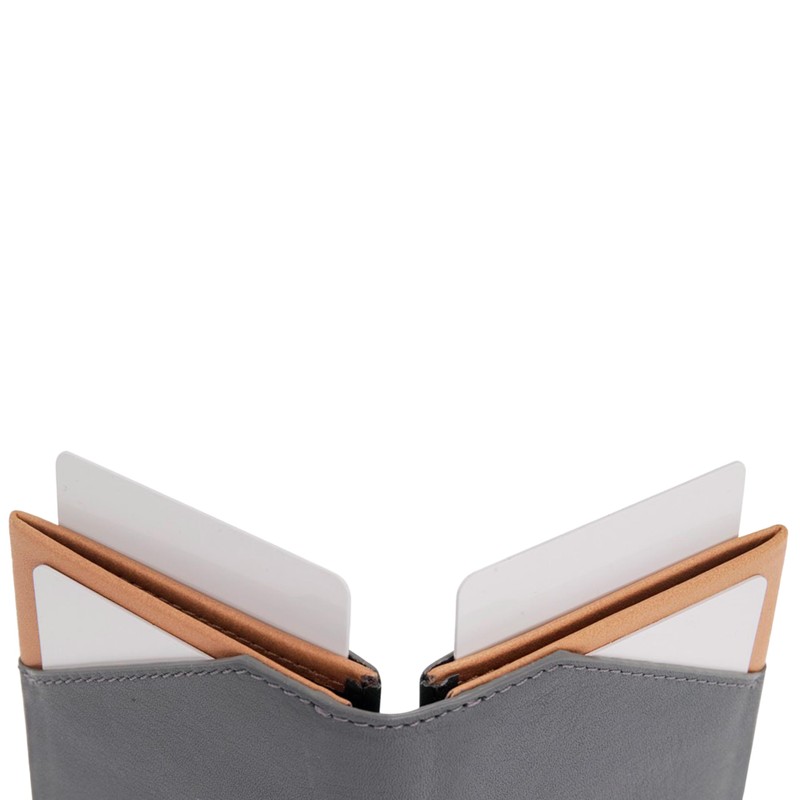 ROIK Small Men's Wallet - Leather Slim Wallet Without Coin
