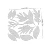 Gatuida 1 Set Leaf Shaped Carbon Steel Cutting Die for