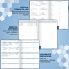 Clever Fox Medical Planner Daily – Health Diary Notebook, Wellness