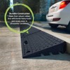 Nicoman Rubber Kerb Ramps, Multiuse Curb Ramp for Vehicles, Wheelchairs,