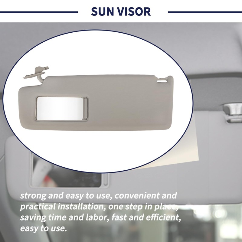 Magimaker Driver Side Sun Visor Fit for Volkswagen Tiguan 2009