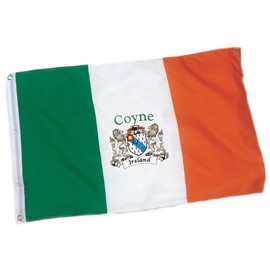 Coyne Heavy Duty Outdoor Ireland Coat of Arms Flag - 3'x5'