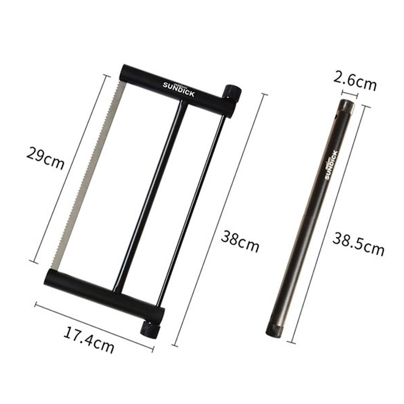 Aluminum Alloy Rectangular Hand Saw Outdoor Folding Hand Saw Pruning