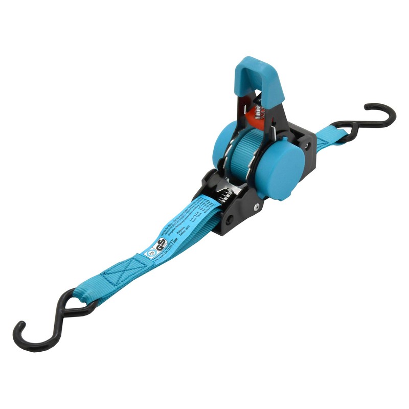 COMPASS 02260 Ratchet Strap and Self-Retracting Hooks 100 daN 2