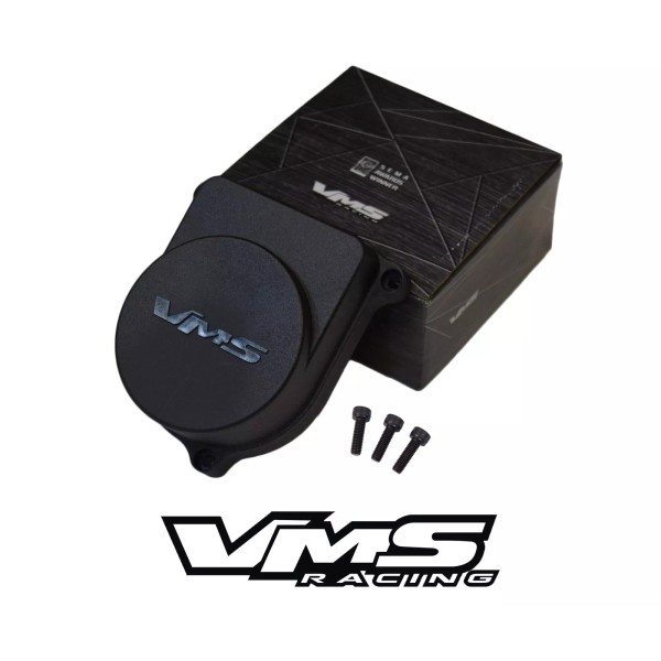 VMS Racing Black Distributor Cap Delete B16 B18A/B D15 D16