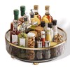 11-Inch Clear Lazy Susan, Non-Skid Rotating Storage Tray, Ideal for