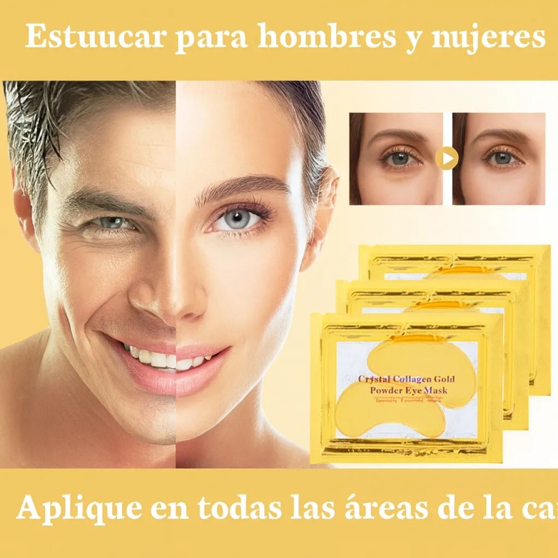65pare Parches Ojos Colágeno