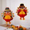 Fun Express 20" Large Turkey Honeycomb Hanging Decorations - 4