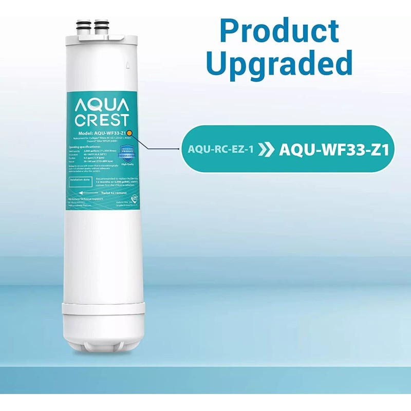 AQUA CREST RC 1 EZ-Change Premium Water Filtration Replacement Cartridge,