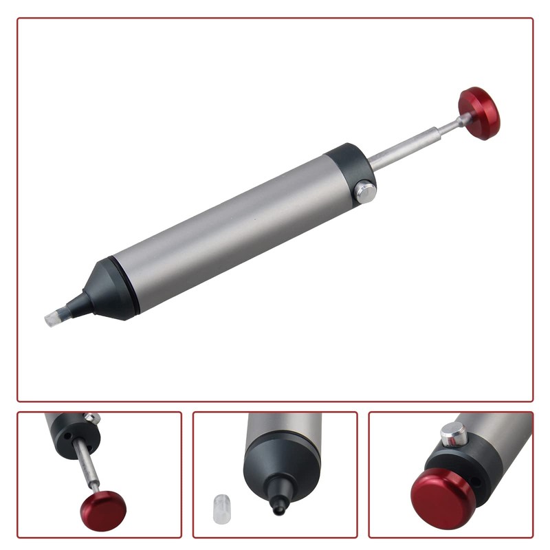 Tin Suction Device Aluminium Alloy Desoldering Pump Picker -02 Professional