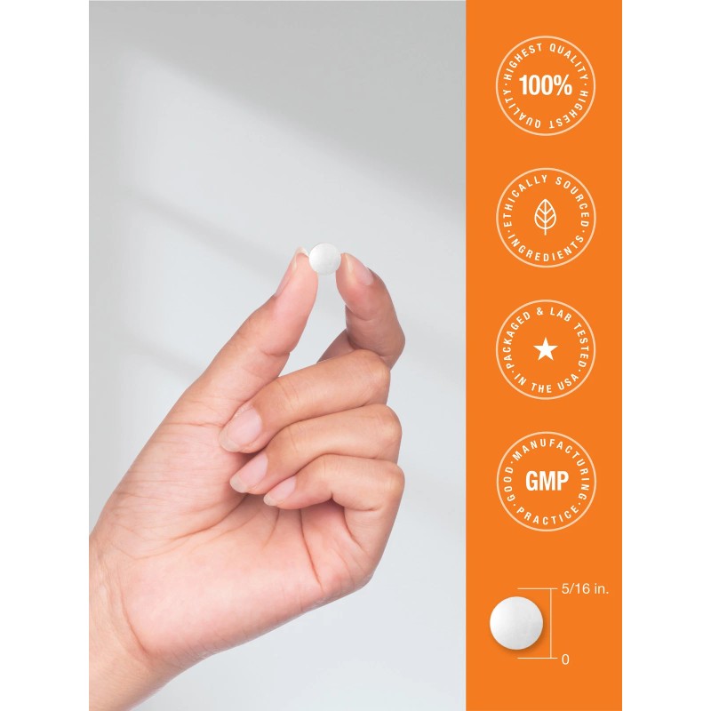 Horbäach Vitamin B6 50mg | 250 Tablets | Non-GMO &