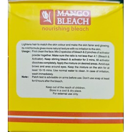 Indian Mango Herbal Bleach 35 Grams Pack Fruit Bleach Herbal Bleaching Cream Creme Organic Natural Ingredients