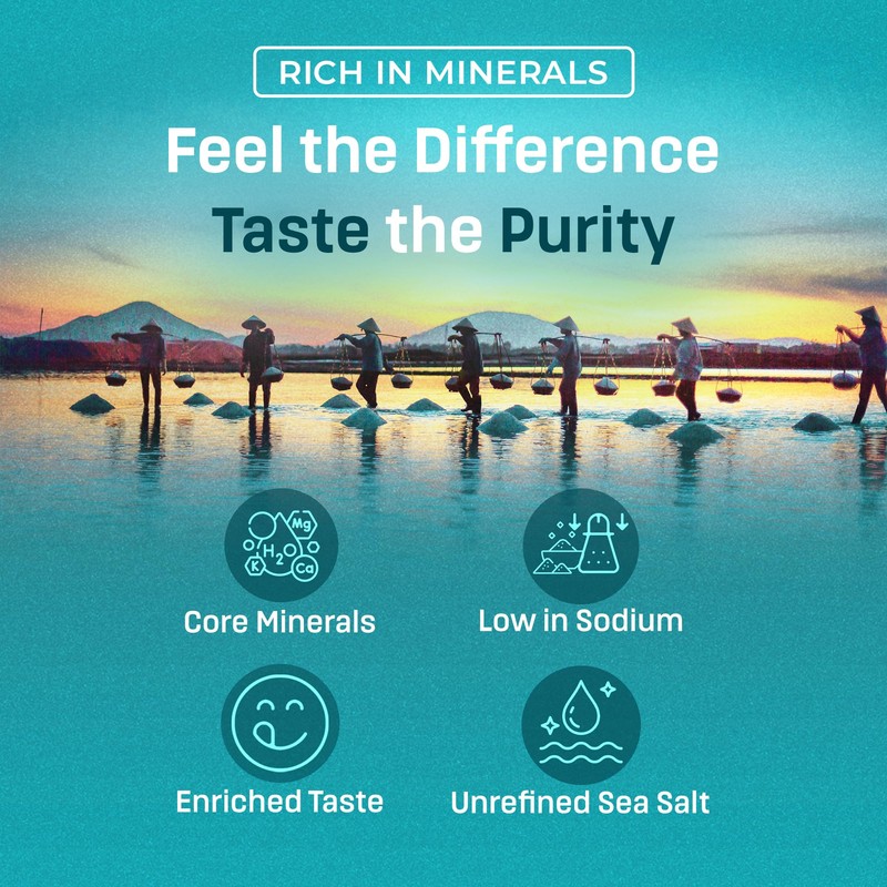 Birdee Baja Mineral Sea Salt - 8.8 oz, Rich in