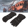 Electric Heated Gloves 3 Temperature Gears Windproof Double Side Heating